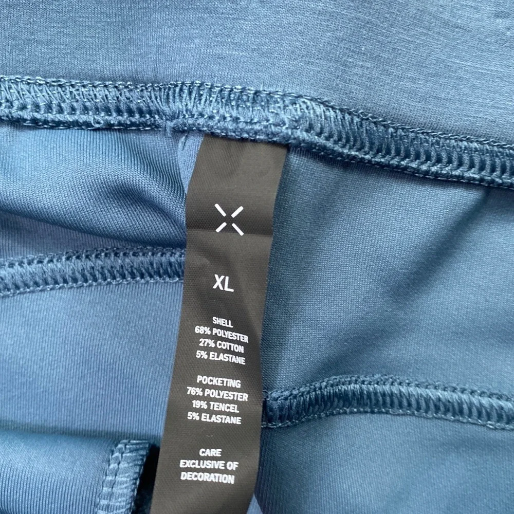 Ten Thousand Tech Jogger Mens XL Admiral Blue Midweight Performance Sweatpants